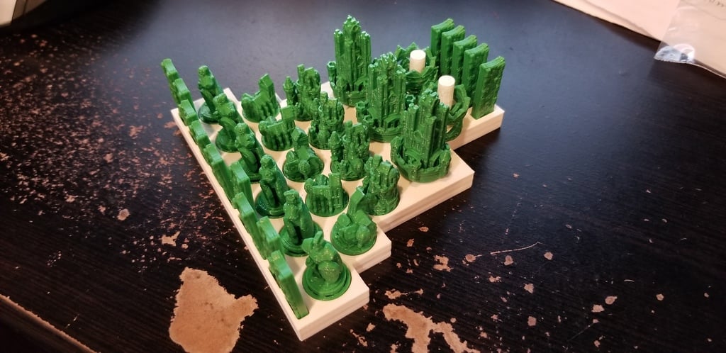 Catan Playing Pieces Holder