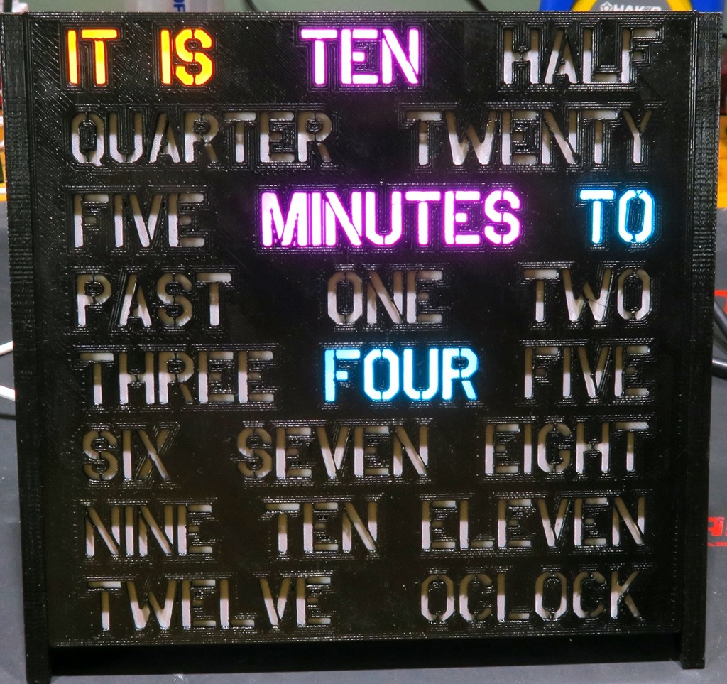 Mini Word Clock