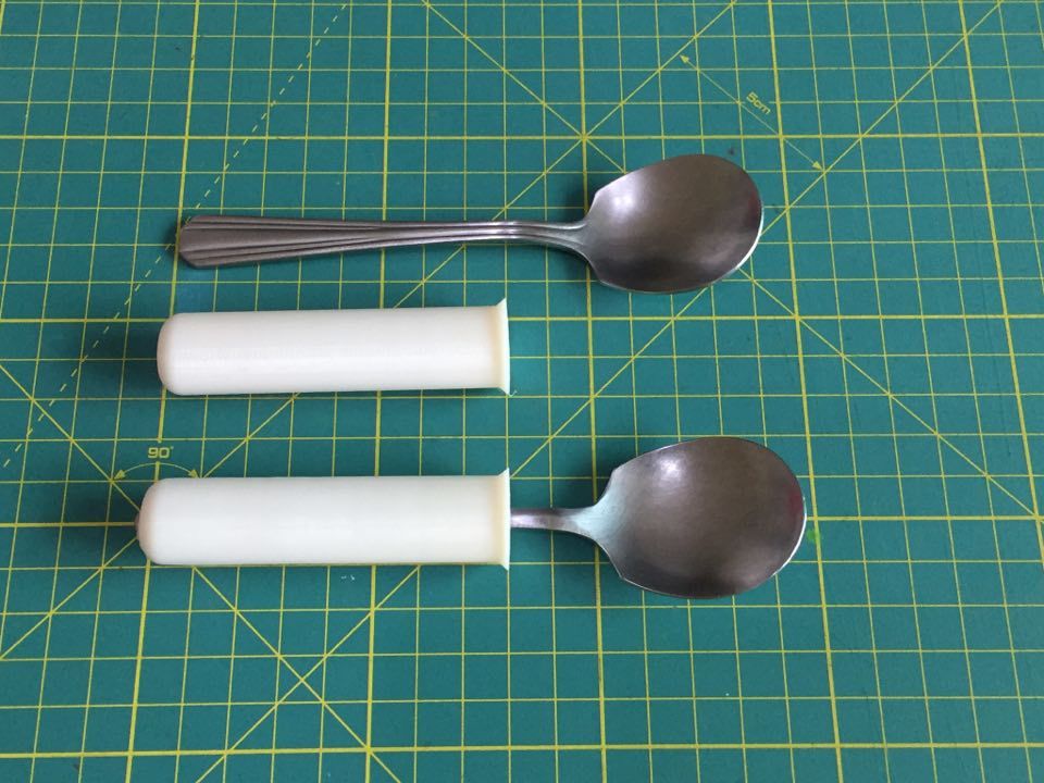 Hand grip for cutlery / 手握輔助套 / Arc Grip & Handcuffed Revision to V3