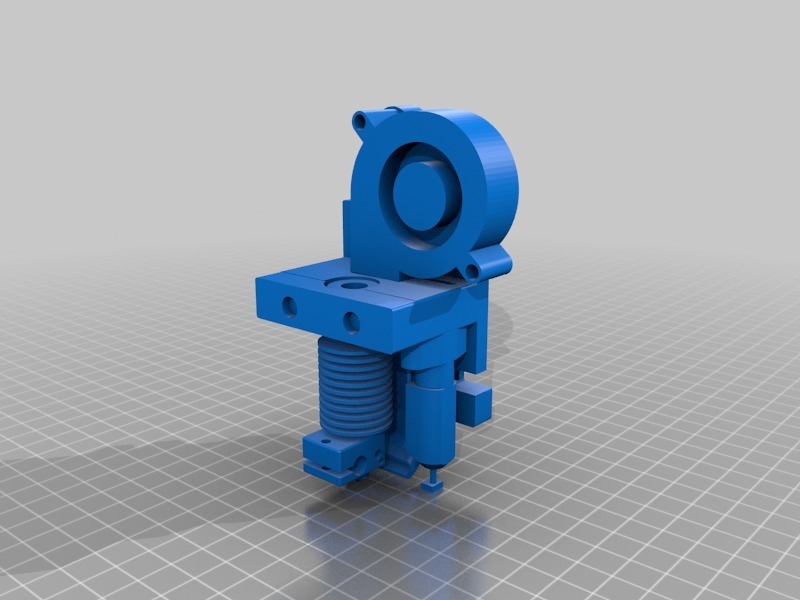 Remix Extruder Mount 1.0 N with BL-Touch