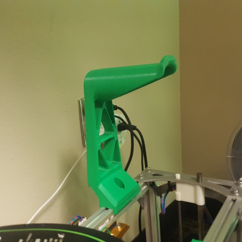 Bolted-On Extrusion Filament Holder