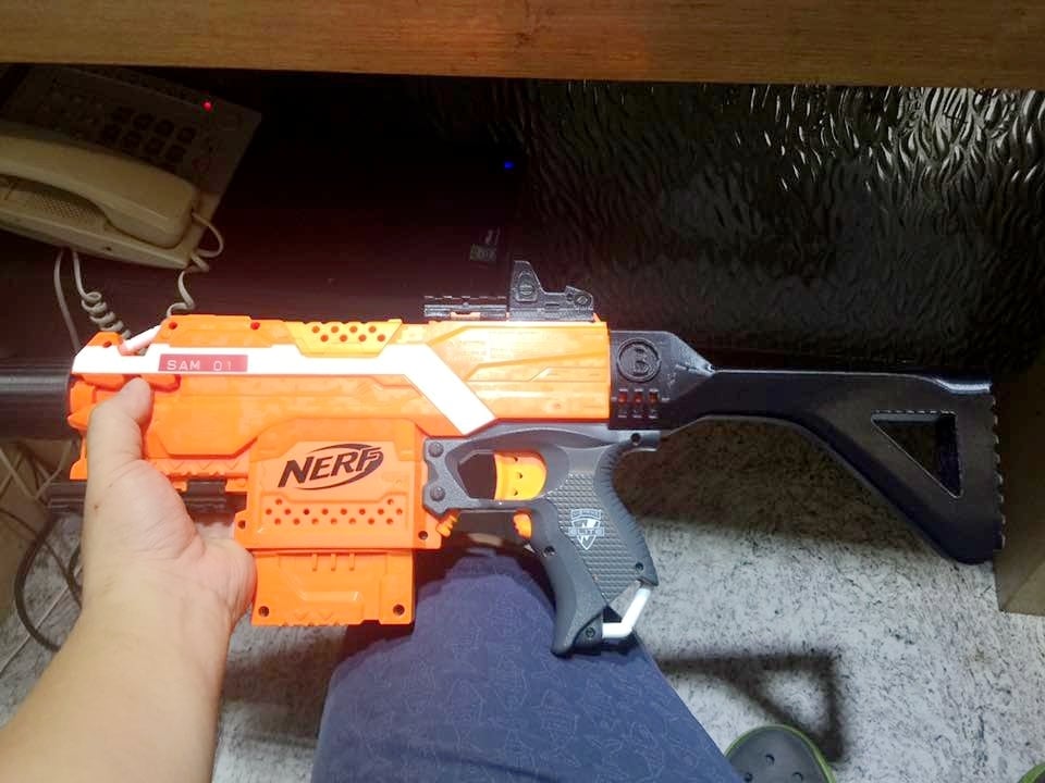 NERF MP5 PDW STOCK LIKE
