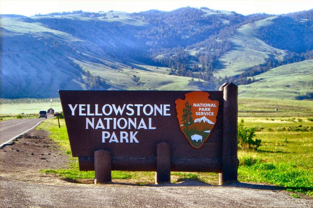 Yellowstone National Park Terrain