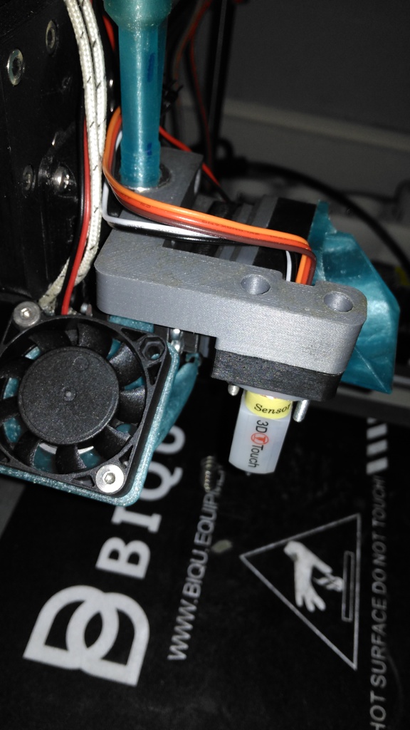BLTouch Mount and spacer for Volcano block (E3D hotend)