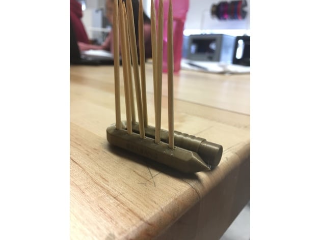 Pencil shaped pencil holder