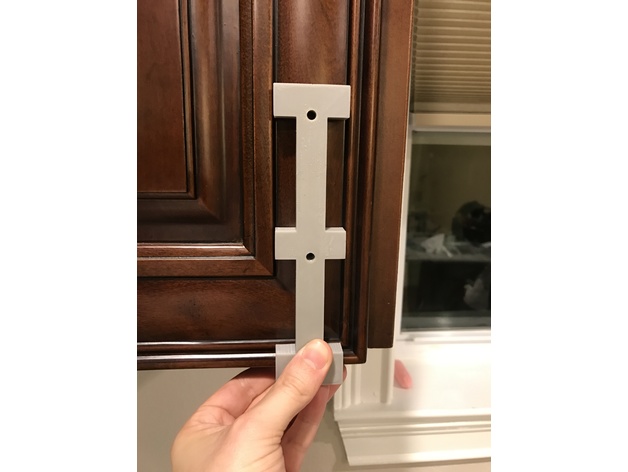 Customizable Cabinet Pull Jig Type 3 (Imperial)