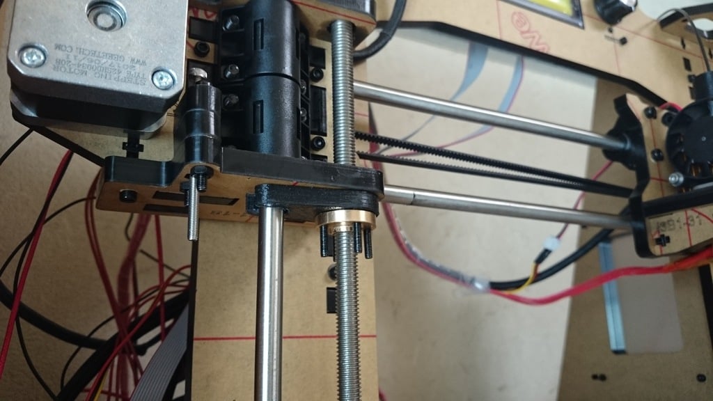 Anti Z-Wobble Connector for Geeetech Prusa i3 Pro X