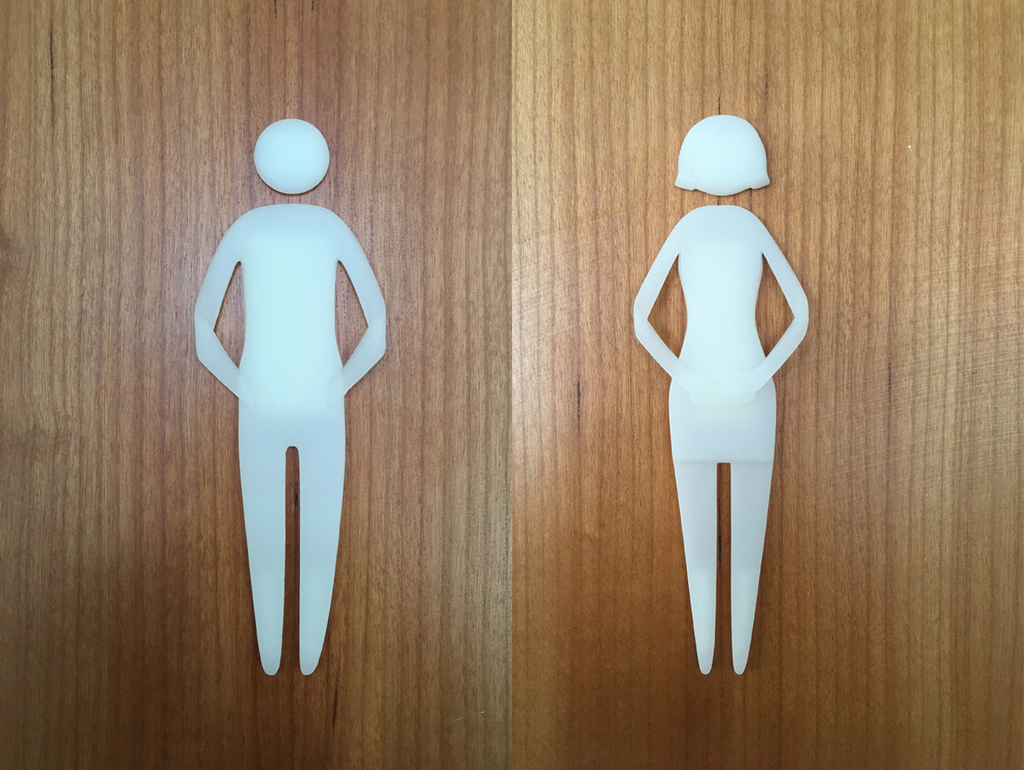 TOILET SIGNS