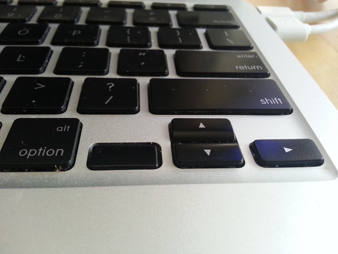 MacBook Air / Pro replacement back arrow key.