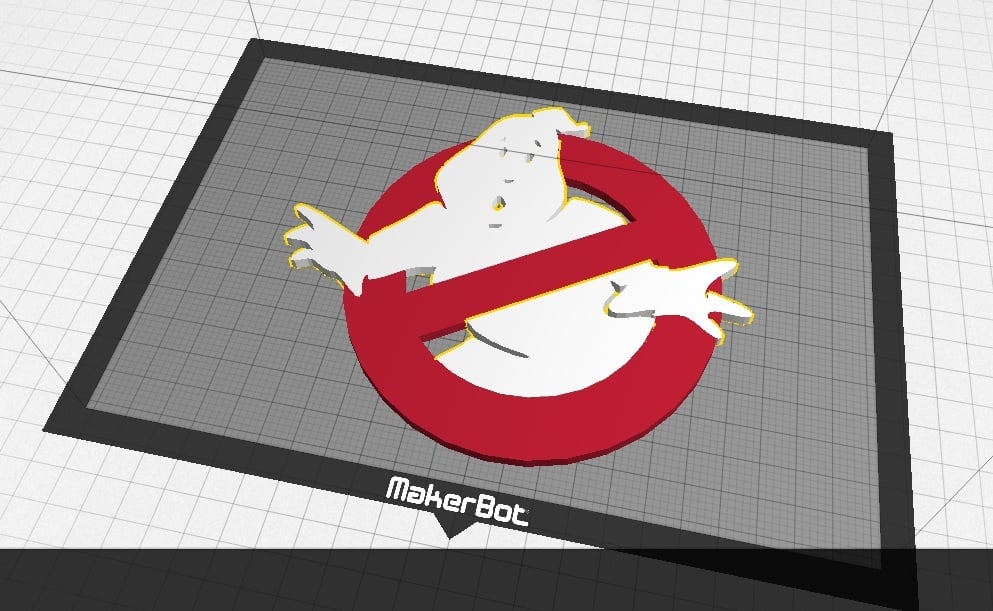 Ghostbusters logo - Dual Extrude