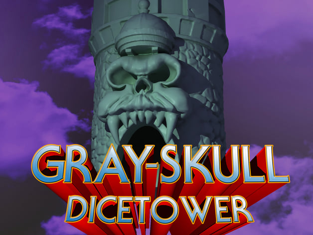 GraySkull Dice Tower - He-Man Inspired
