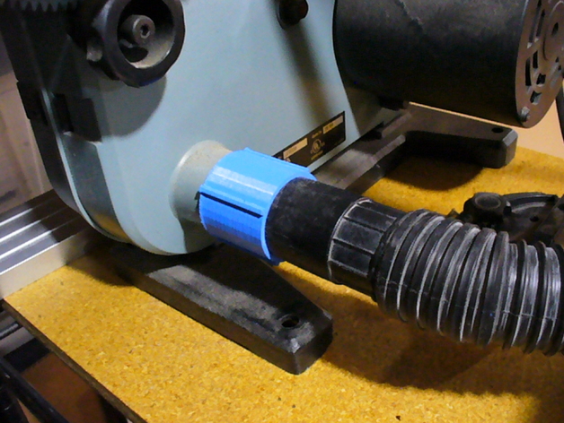 Delta Bandsaw to Ridgid Shop Vac - Adapter