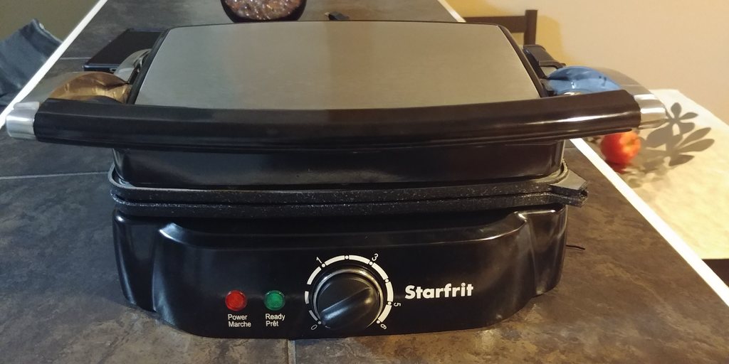 Starfrit Rock Panini Press Grill Improvement