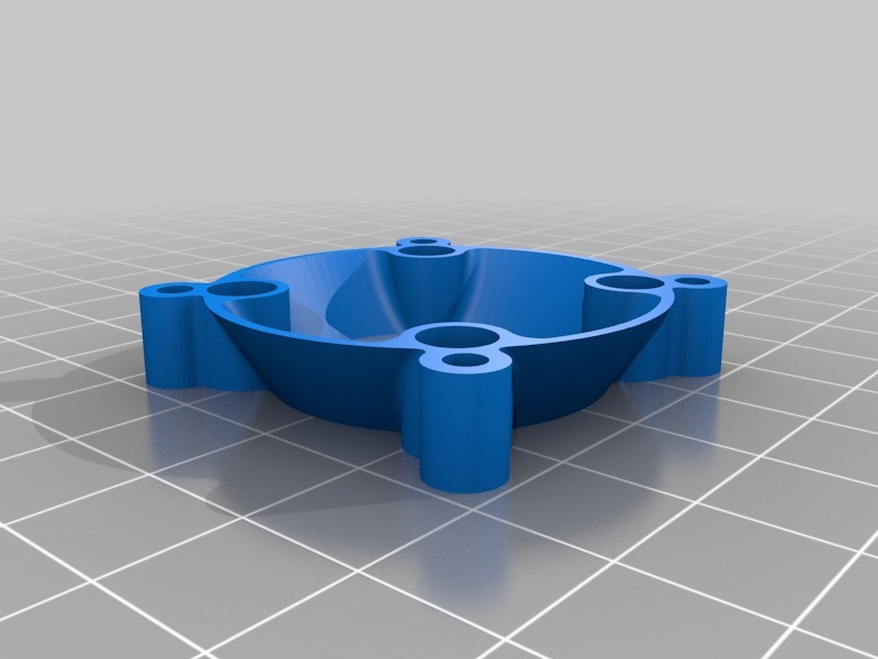 30mm to 40mm fan adapter without supports