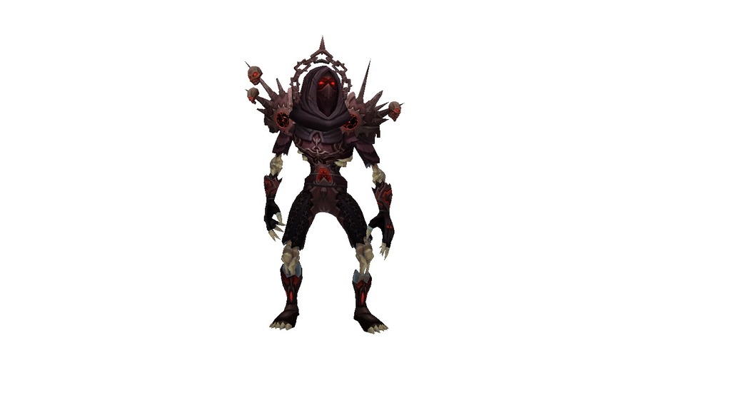 World of Warcraft Male Undead Warlock Tier 5