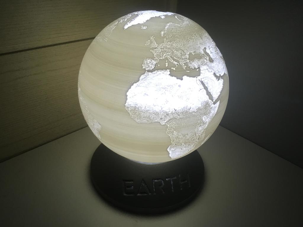  Earth Globe Lamp