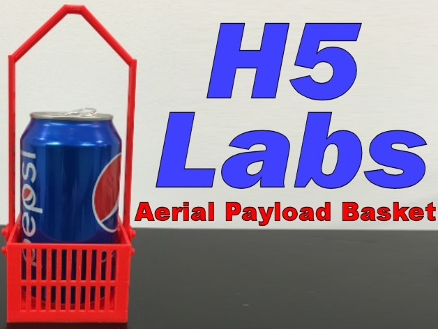 Aerial Payload Basket for Quadcopters / Drones / RC Helicopters