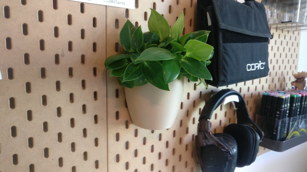 Planter Ikea pegboard