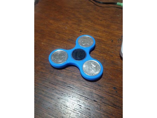 Coin Fidget Spinner (Philippine 1 Peso coins)