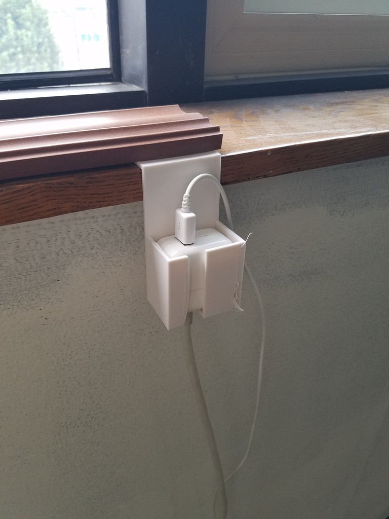 iPad charger holder