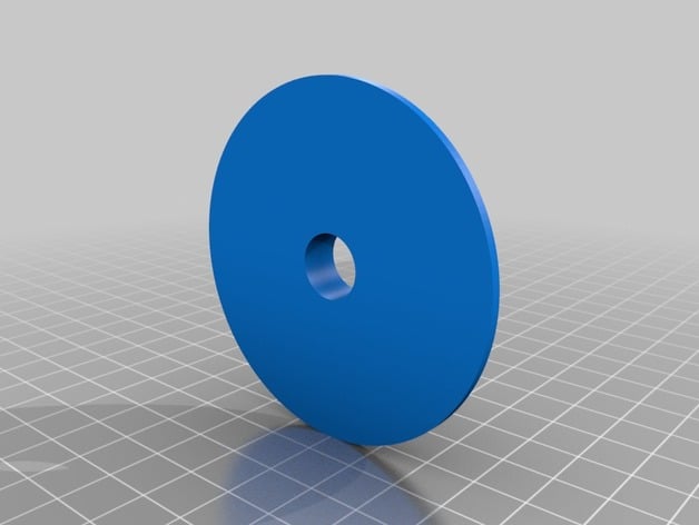 Fitting ring for Prenta Duo 3D printer and 60 mm center diameter filament spool