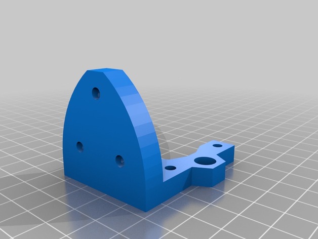 Prusa i3 lead screw upgrade + 2mm thicker motor mount