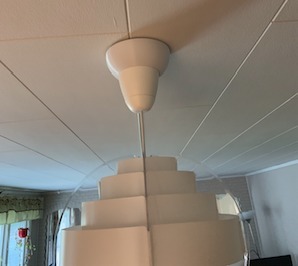 Ceiling cup extension for ceiling lamps