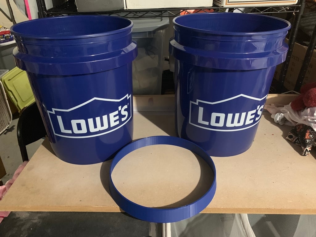 Space Bucket 5 gallon spacer (lowes)