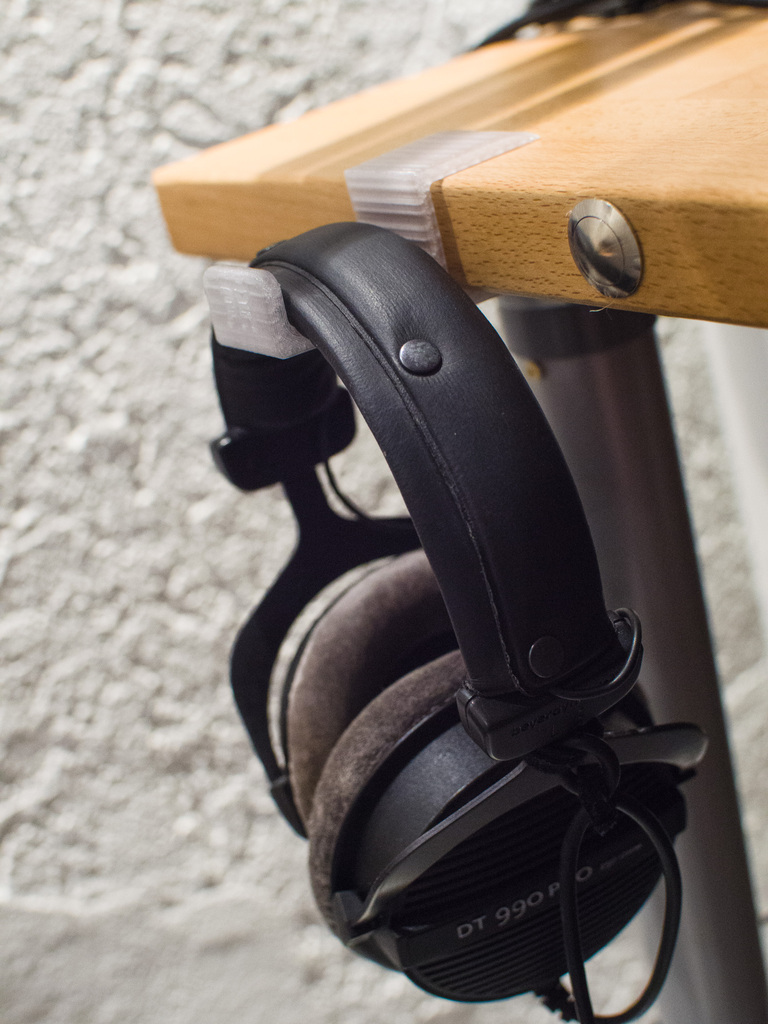 Desk Headphones Holder (with source file)