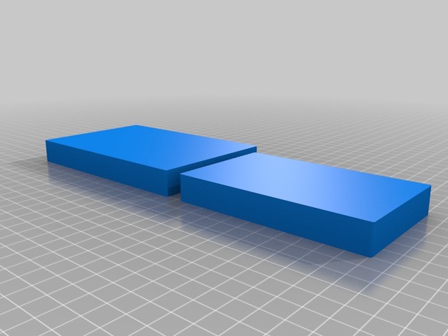 Customized Parametric rounded corner box 65 x 107 x 15