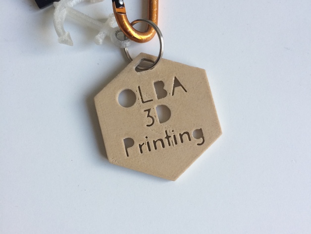 OLBA 3D Printing Keychain