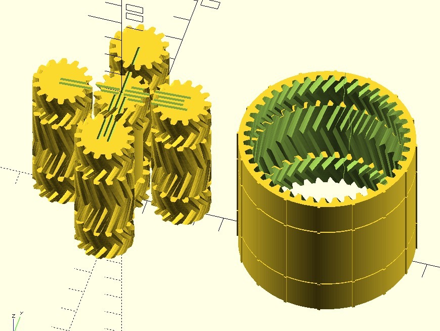 Compound Planetary Gear
