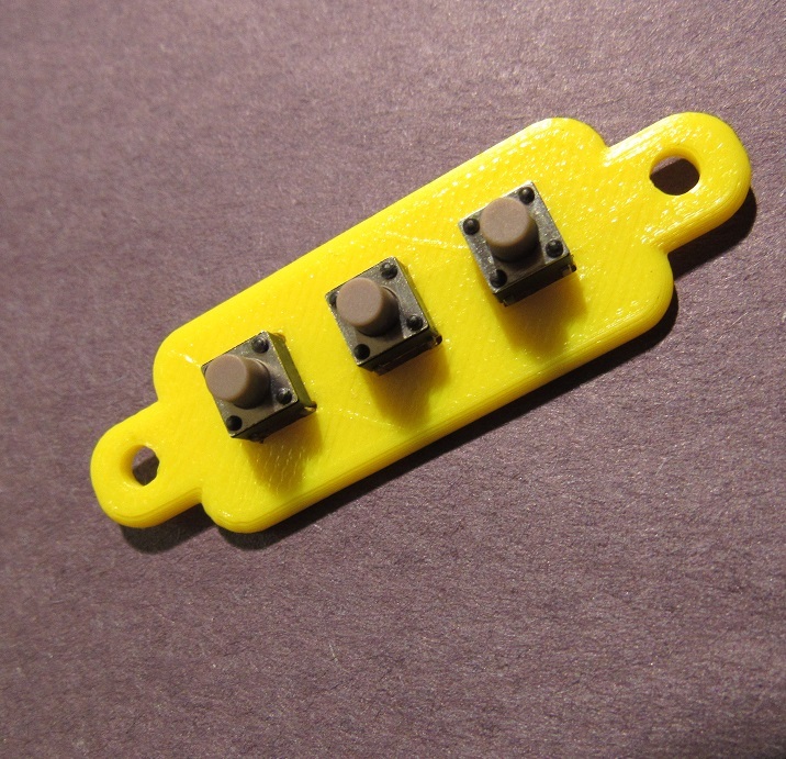 Tactile Switch Mount (X3)
