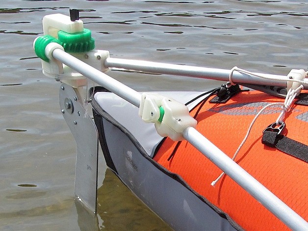 A Better Rudder (for Inflatable Kayak)