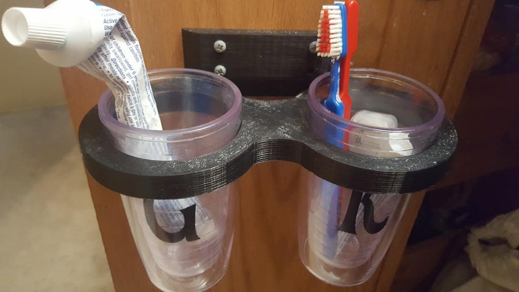 Tervis cup Toothbrush holder