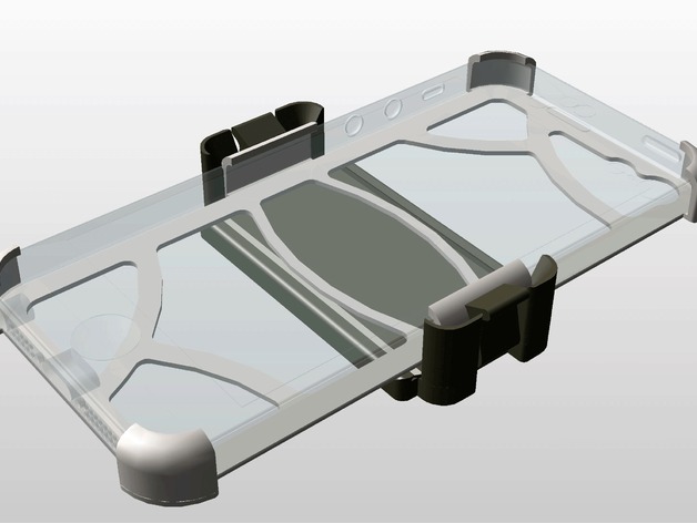 Slim iPhone SE / 5s cover car holder