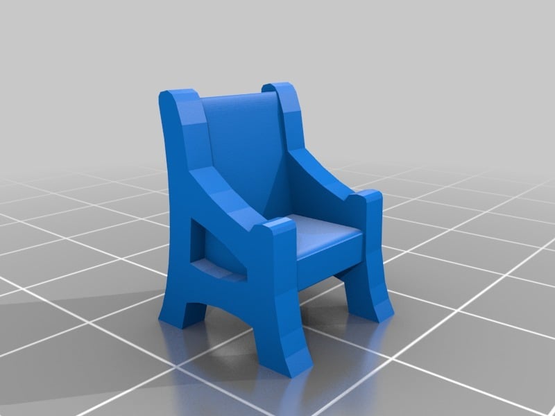 CicadaCrafts 28mm Chair & Bench/Pew
