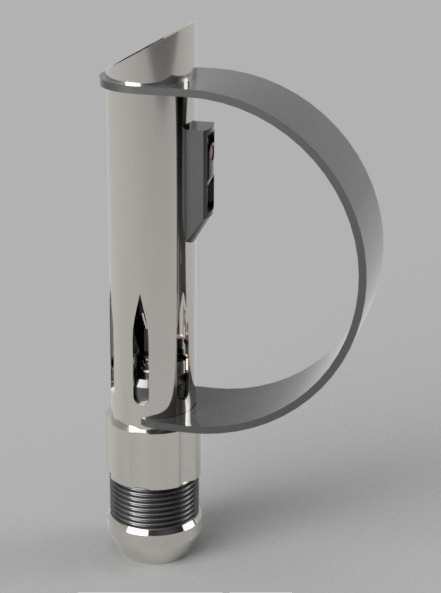 Jedi Lightsaber, with guard and Kyber crystal