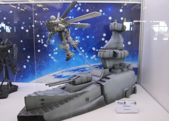 Mobile Suit Gundam 1:100 Magellan class ship diorama