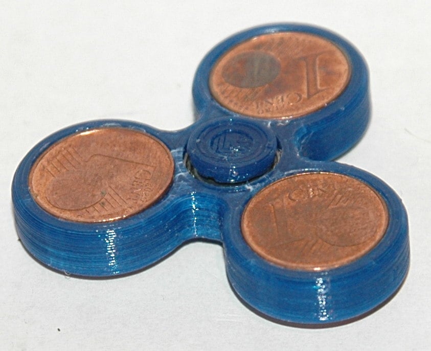 yacs three arm mini coin spinner