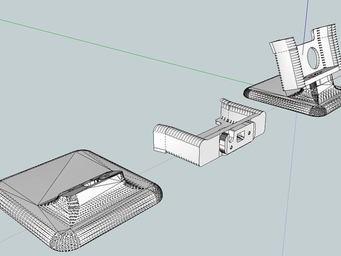 desktop stand for note2 with zerolemon extended battery