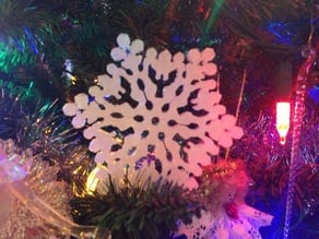 Angel Snowflake Ornament