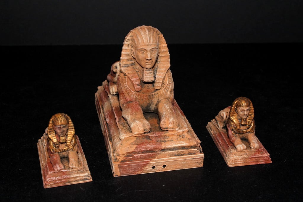 OpenForge 2.0 Sphinx Statues by devonjones - Thingiverse