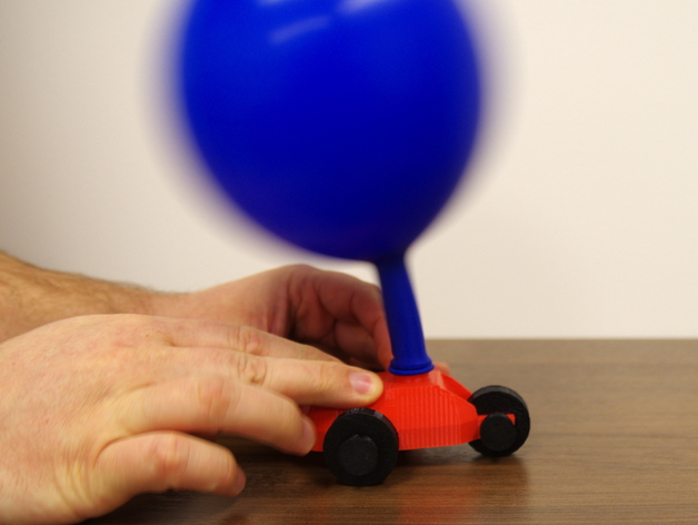 We Are 3D - Balloon Car