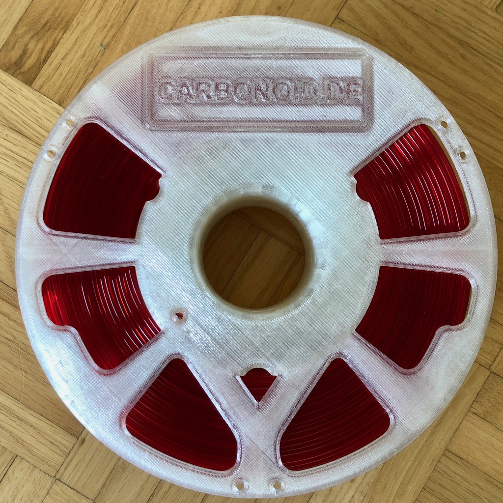 CarbonoidSpool - Yet another reusable filament spool