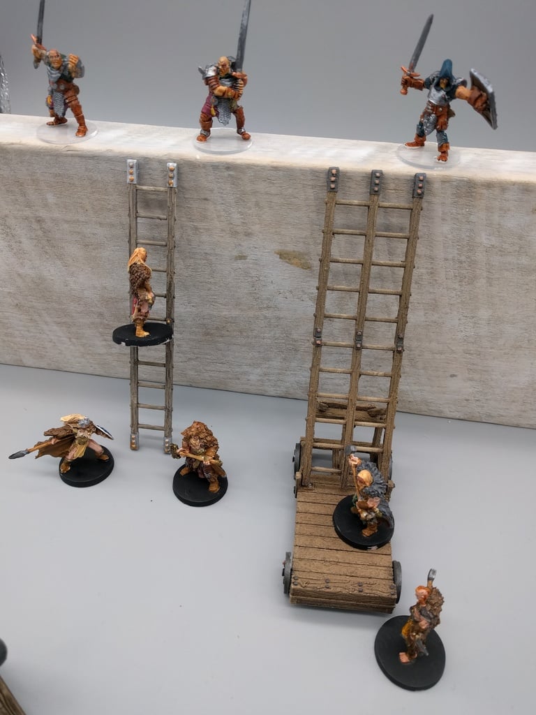 OpenForge - Siege and Scaling Ladders