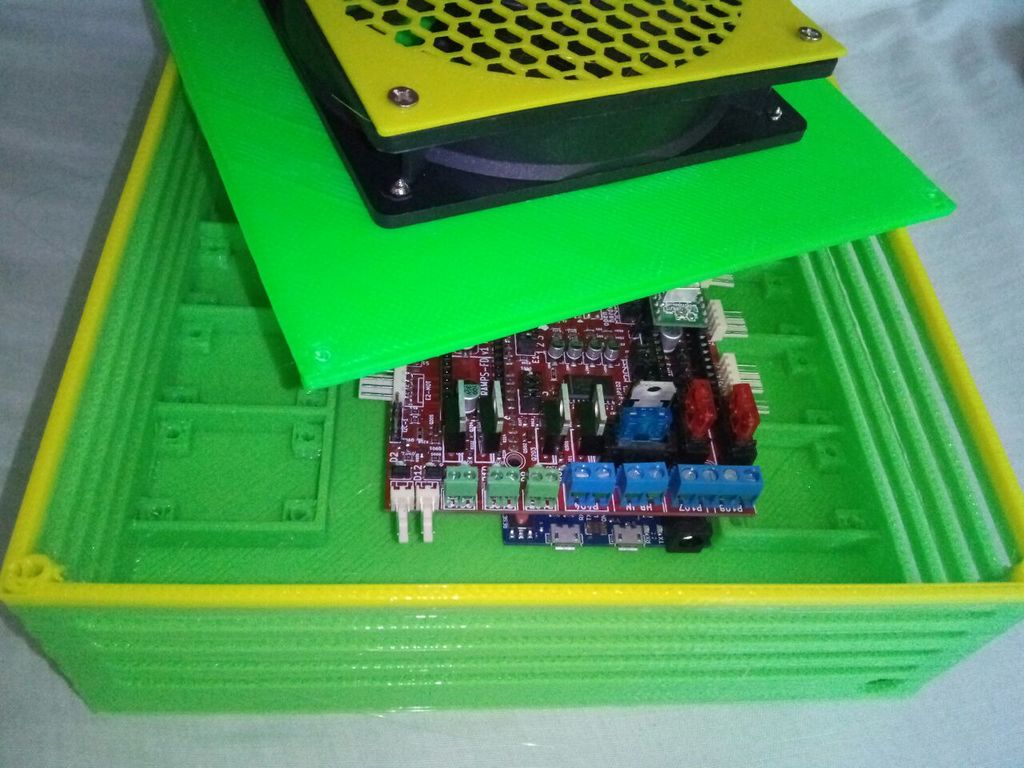 Ramps-FD V1 RevA and Tl-Smoothers case for Arduino DUE