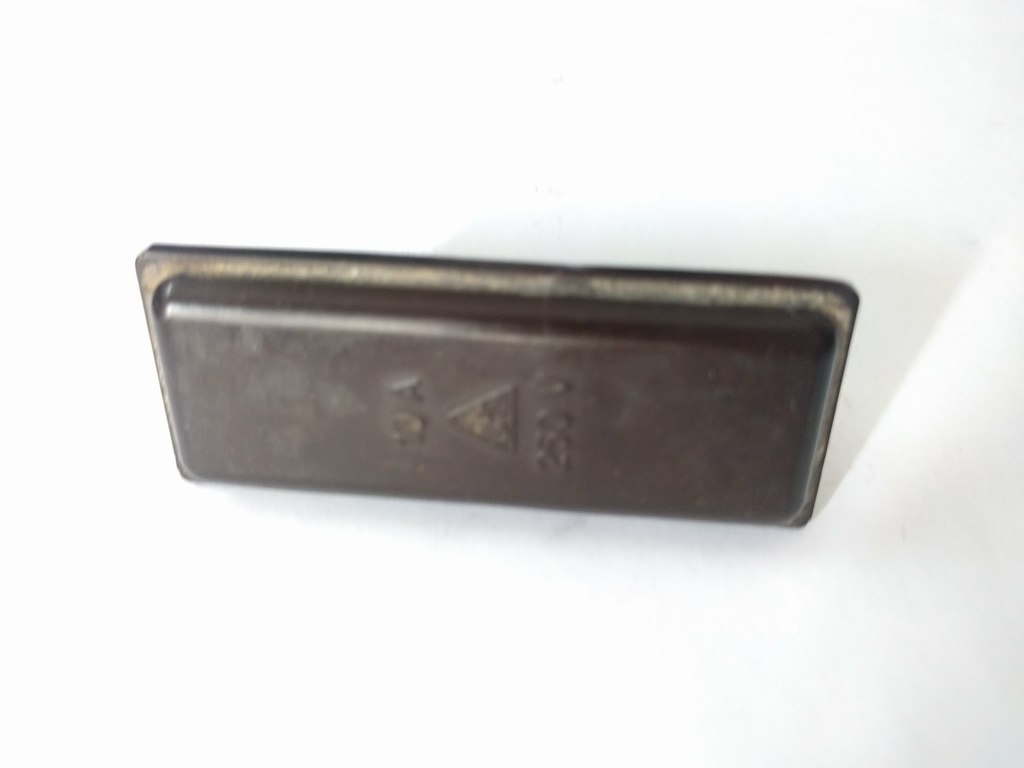 Old bakelite fuse tab replacement