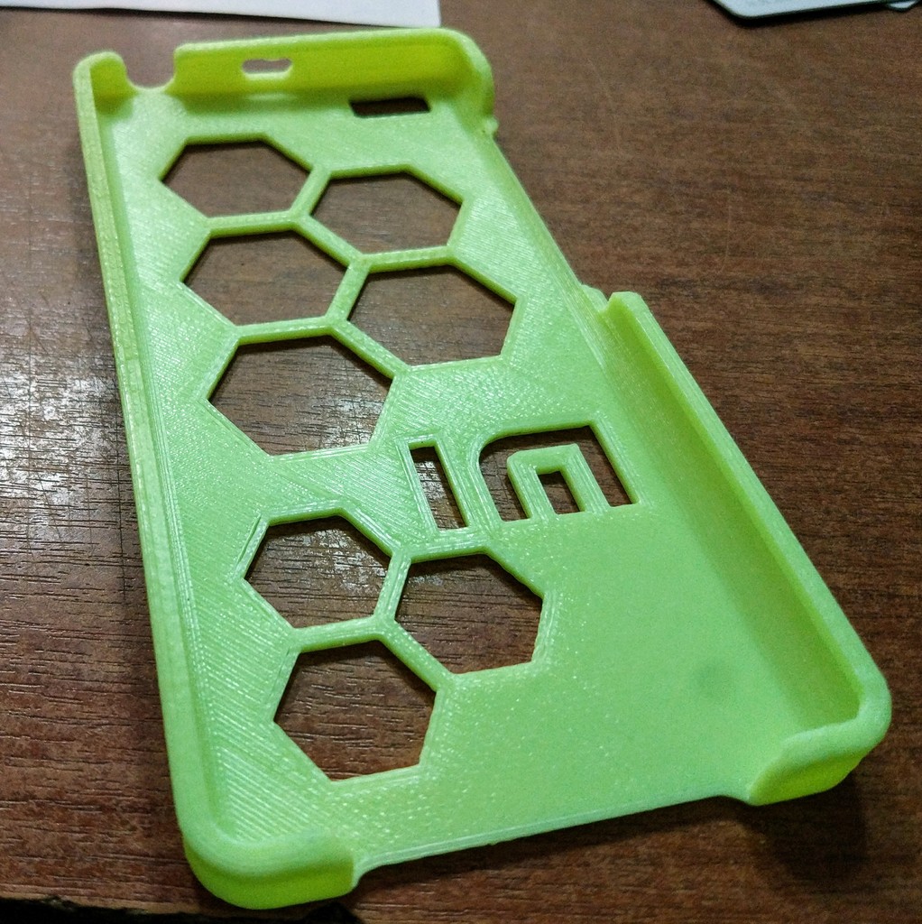 Xiaomi MI5 case with hexagon and logo