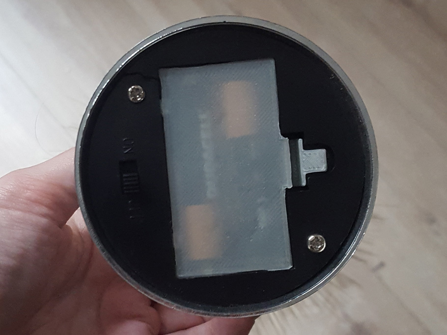 Lamp spare part - battery case